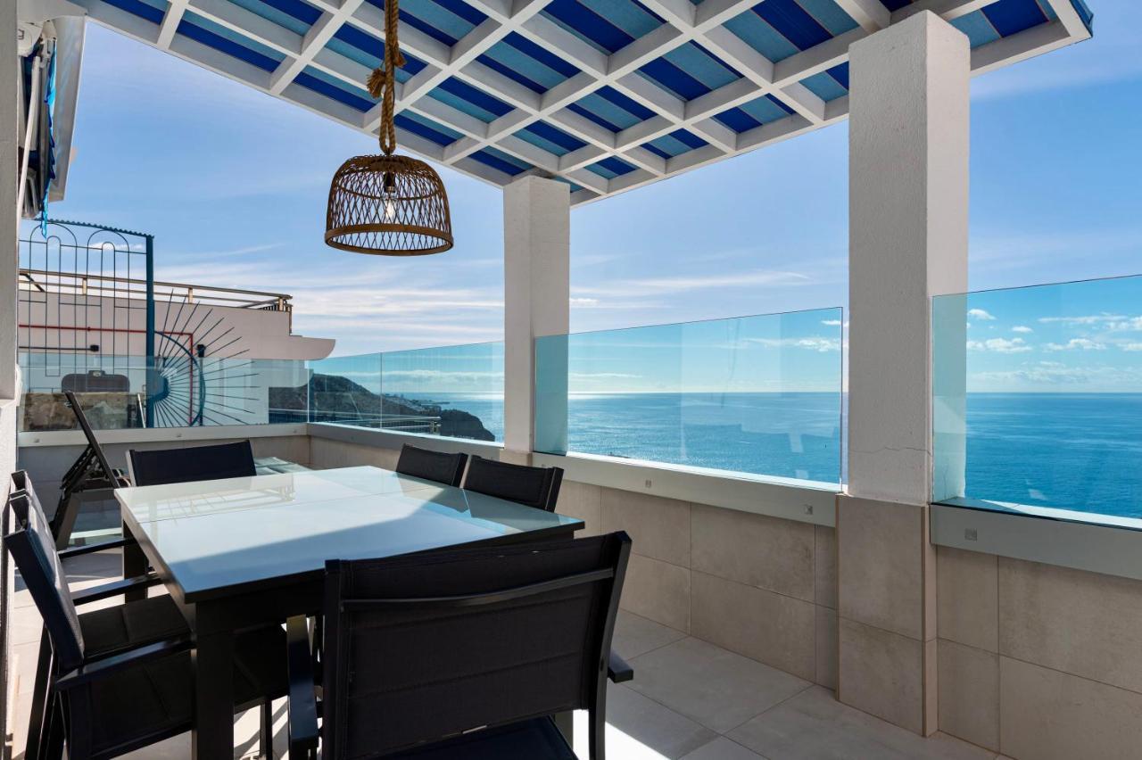 Ferienwohnung Brand New - Ocean Views - Sunset Terrace - Pool Puerto Rico  Exterior foto